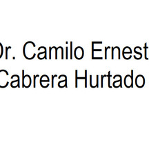 Dr. Camilo Ernesto Cabrera Hurtado