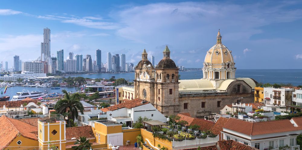 Panorámica de la ciudad de Cartagena de Indias