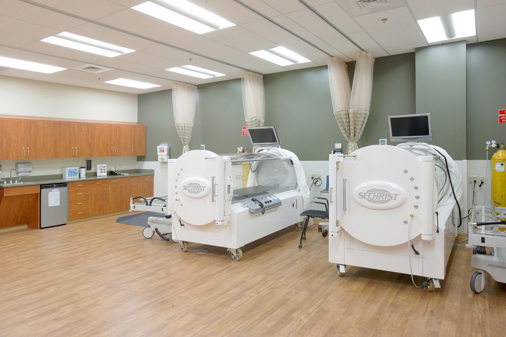 camas de oxigenación hiperbárica en centros de salud