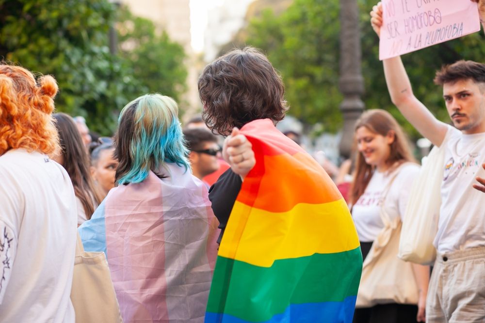 Manifestación del orgullo LGBT+
