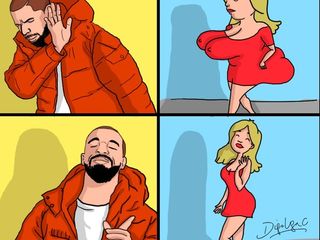 caricatura drake