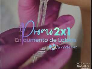 Promo 2 x1  en aumento de labios