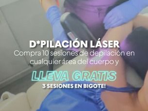 Promoción depilación láser