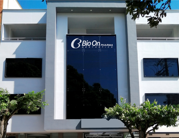 Fachada de Bio On Pharma en Bucaramanga