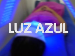 Luz azul