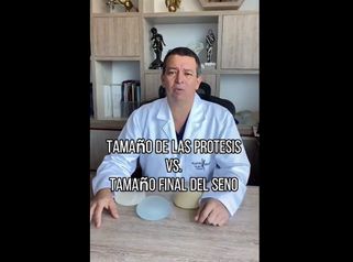 Tamaño protesis vs tamaño seno - Dr. Álvaro Ossa