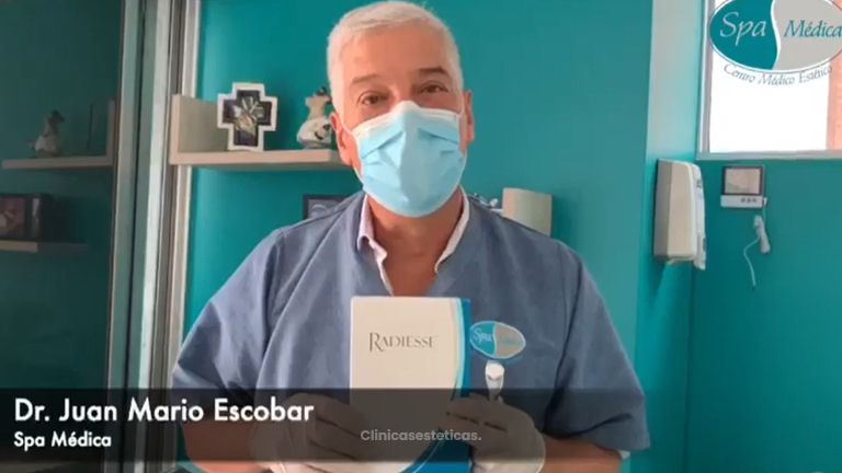 Aplicación de Radiesse - Dr. Juan Mario Escobar