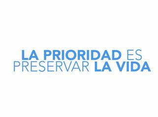 La prioridad es preservar la vida