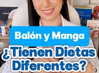 Las dietas para la cirugía de manga gástrica y el balón intragástrico - Dr. Diego Lozano R.